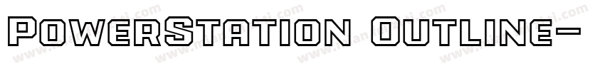 PowerStation Outline字体转换